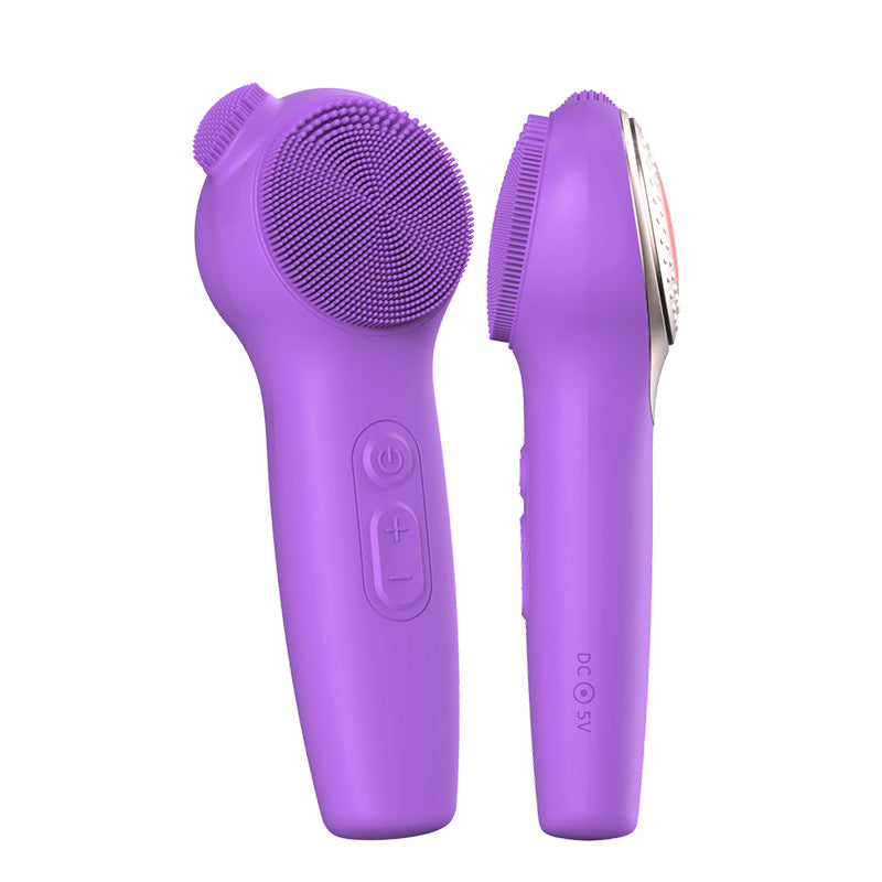 Glow Skin Pro | Red Light Therapy Facial Cleanser with Heat & Ultrasonic Vibration