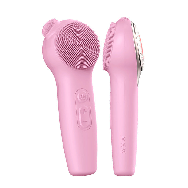 Glow Skin Pro | Red Light Therapy Facial Cleanser with Heat & Ultrasonic Vibration
